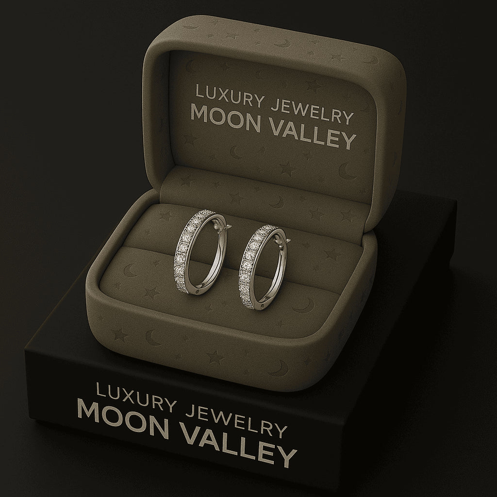 Silver Lunar Women's Earring