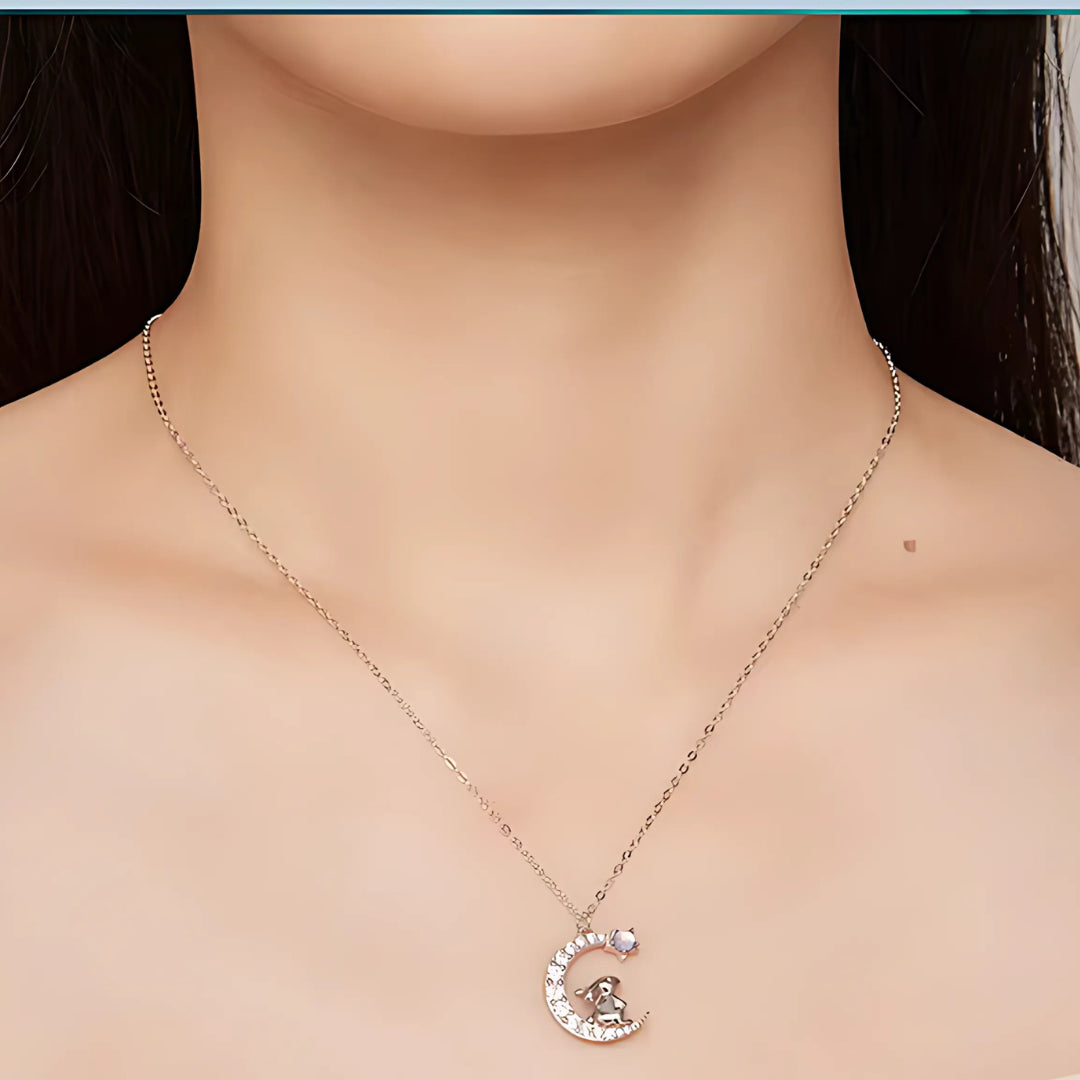 Silver Moonlight Necklace