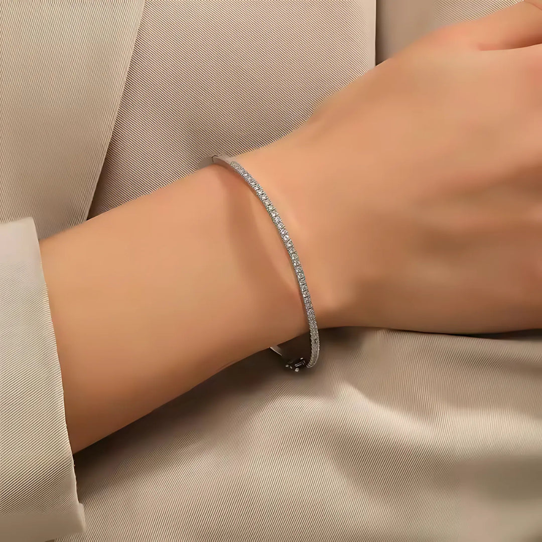 Valley Glow Silver Bracelet