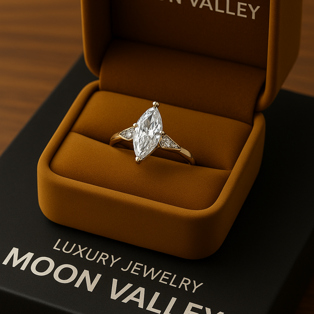 Gold Plated Venus Ocean Ring