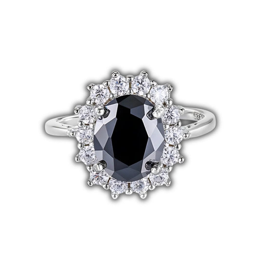 Silver Queen of the Night Women's Ring