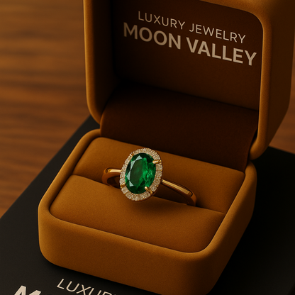 Silver Forest Ring