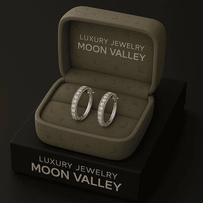 Silver Lunar Women's Earring