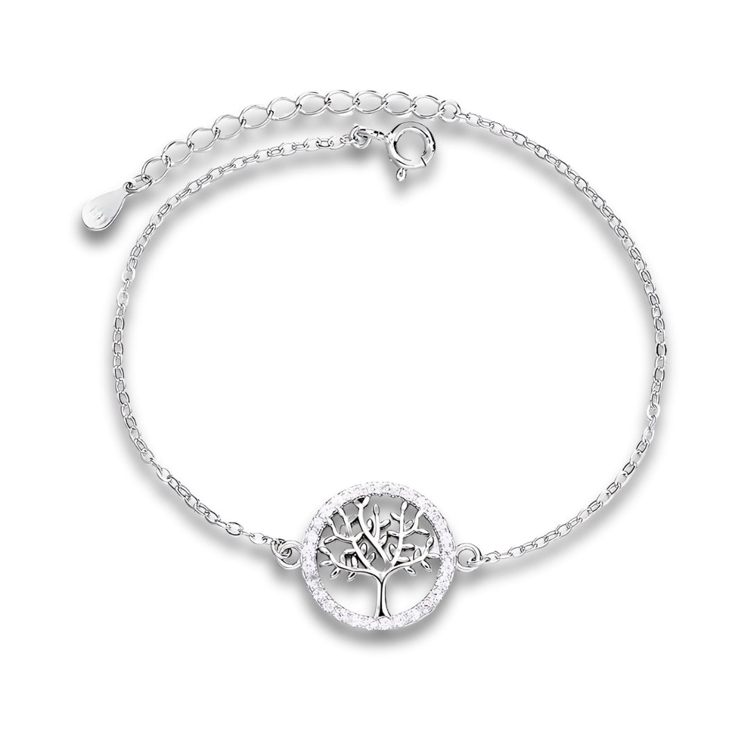 Silver Tree Women's Bracelet