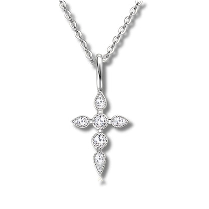 Silver Petal Necklace