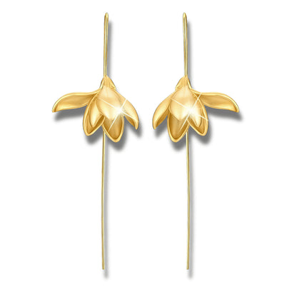 Petals Gold Earring