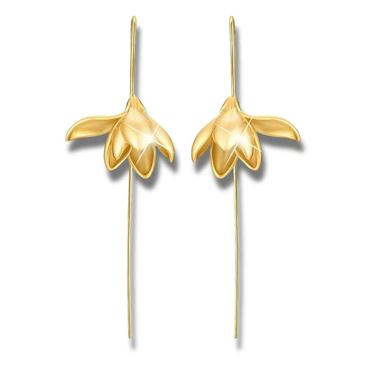 Petals Gold Earring