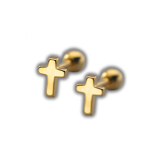 Silver Earring Plated Gold