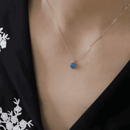 Starry Sky Necklace in Gold Plated Silver