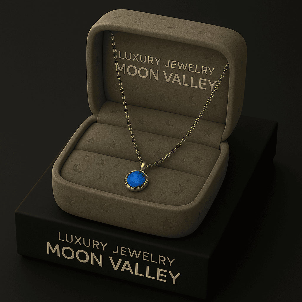 Starry Sky Necklace in Gold Plated Silver