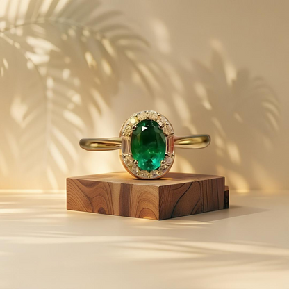 Silver Forest Ring